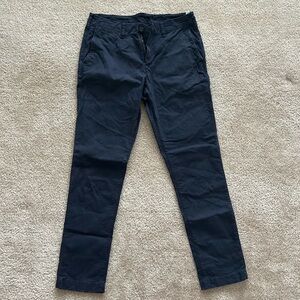 American Eagle Men’s Slim Lived In Khakis Size 32x32 Navy